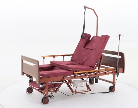 Кровать электрическая MED-MOS YG-3 (ЛДСП кор., 13 секций, матрас, столик, ванночка,ТУ эл.,БП,К,0) - 1