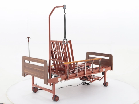 Кровать электрическая MED-MOS YG-3 (ЛДСП кор., 13 секций, матрас, столик, ванночка,ТУ эл.,БП,К,0) - 4